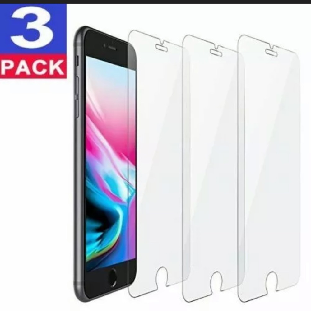 Pack of 3 iPhone XR Screen Protector - Picture 4 of 5
